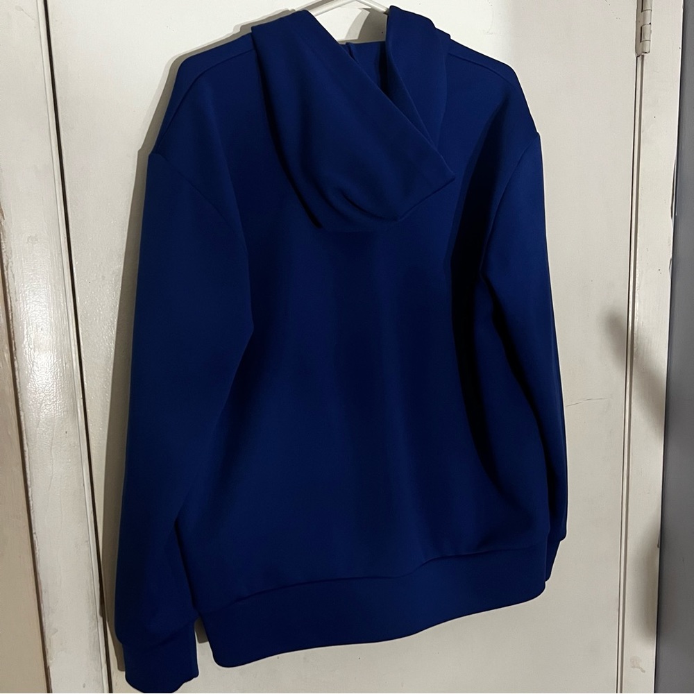 Comme Des Garçons CDG Play Blue Mens Zip Up Hoodie Size Large - Picture 8 of 12
